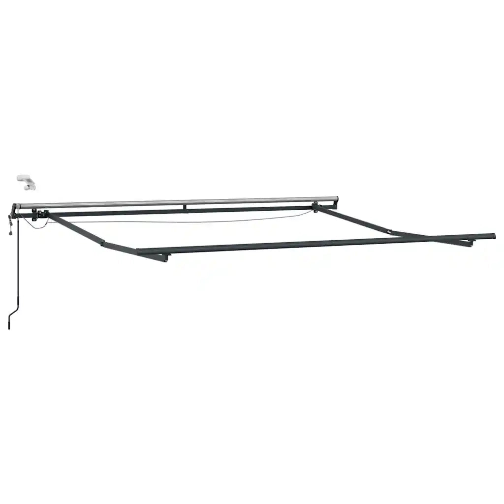 Tenda da Sole Retrattile Automatica con LED Marrone 300x250 cm 3310204