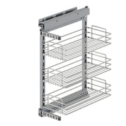 Appendiabiti per cucina Titane, lunghezza 1,1 m, Alluminio e Zama, Grigio antracite