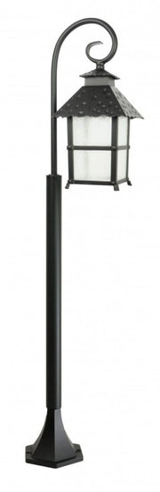 Lampione da esterno SU-MA Cadiz 116cm E27 nero IP43