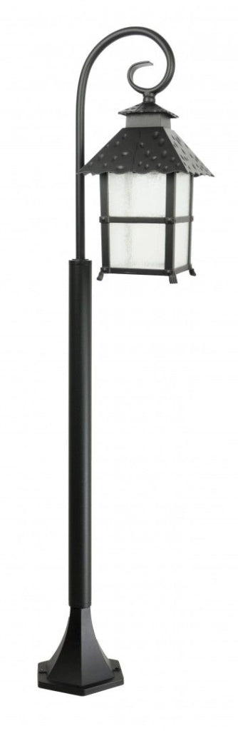 Lampione da esterno SU-MA Cadiz 116cm E27 nero IP43