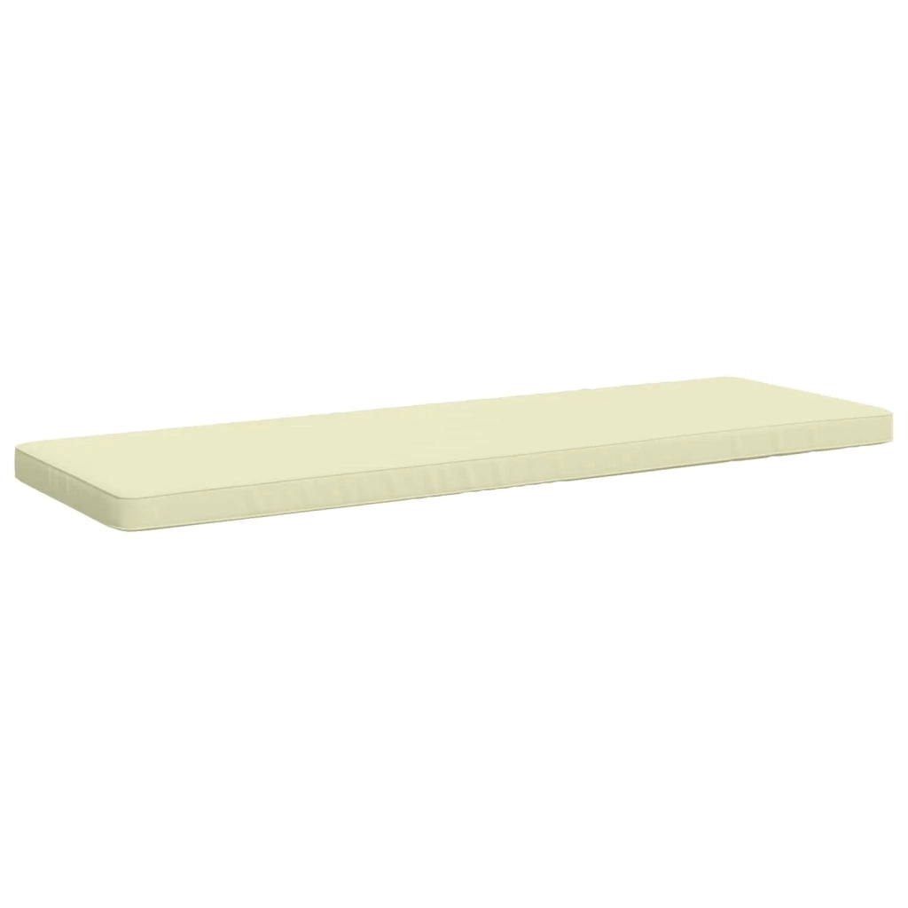 Cuscino per Panchina a 1 Pezzo VUGHT 100% Poliestere Crema 952014