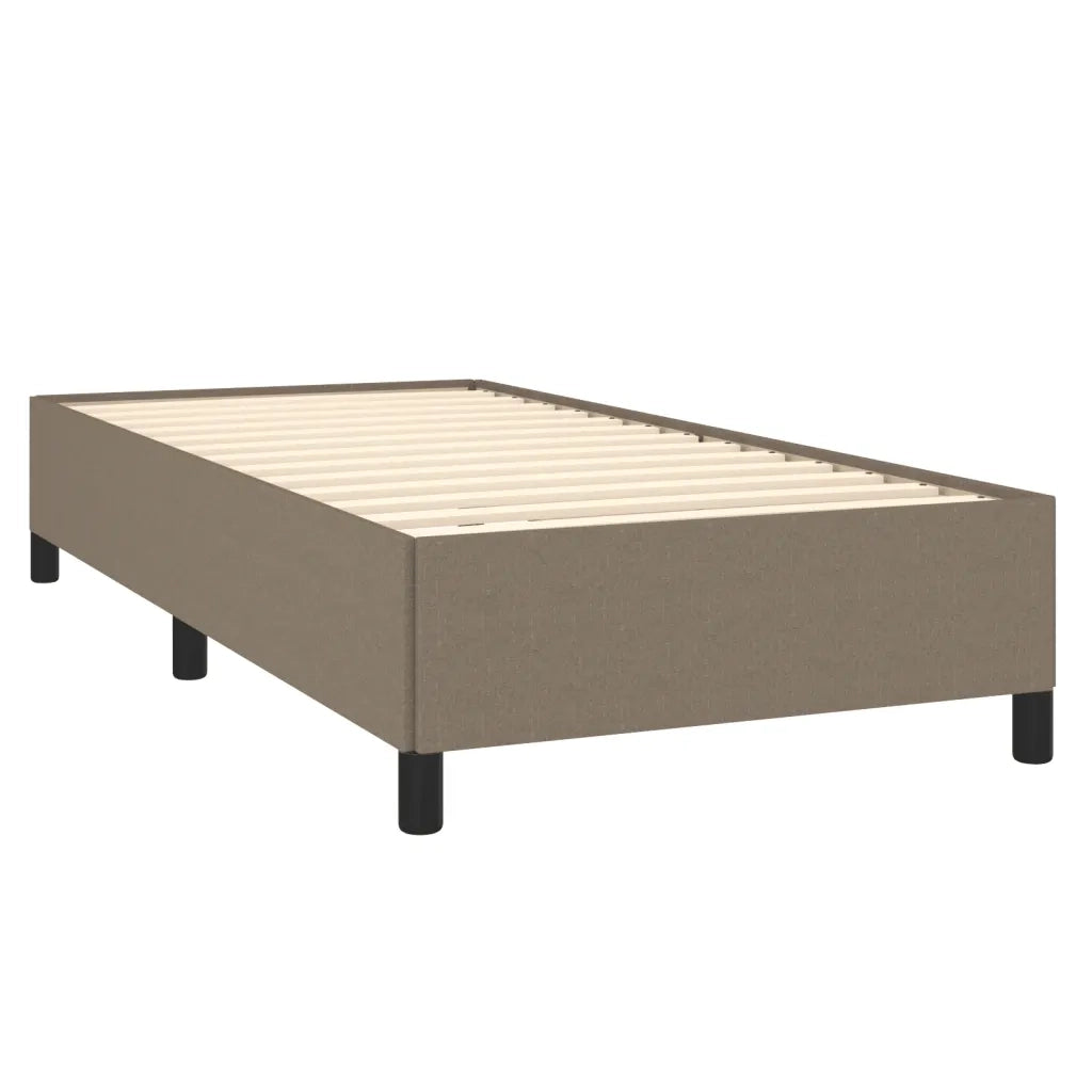 Giroletto senza Materasso Tortora 90x200 cm Tessuto 347038
