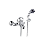 Miscelatore vasca esterno con accessori  linea pluto  Cromo MARIANI 