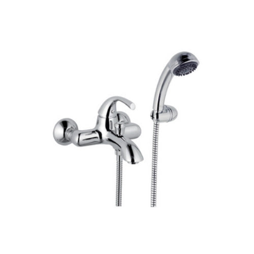 Miscelatore vasca esterno con accessori  linea pluto  Cromo MARIANI 