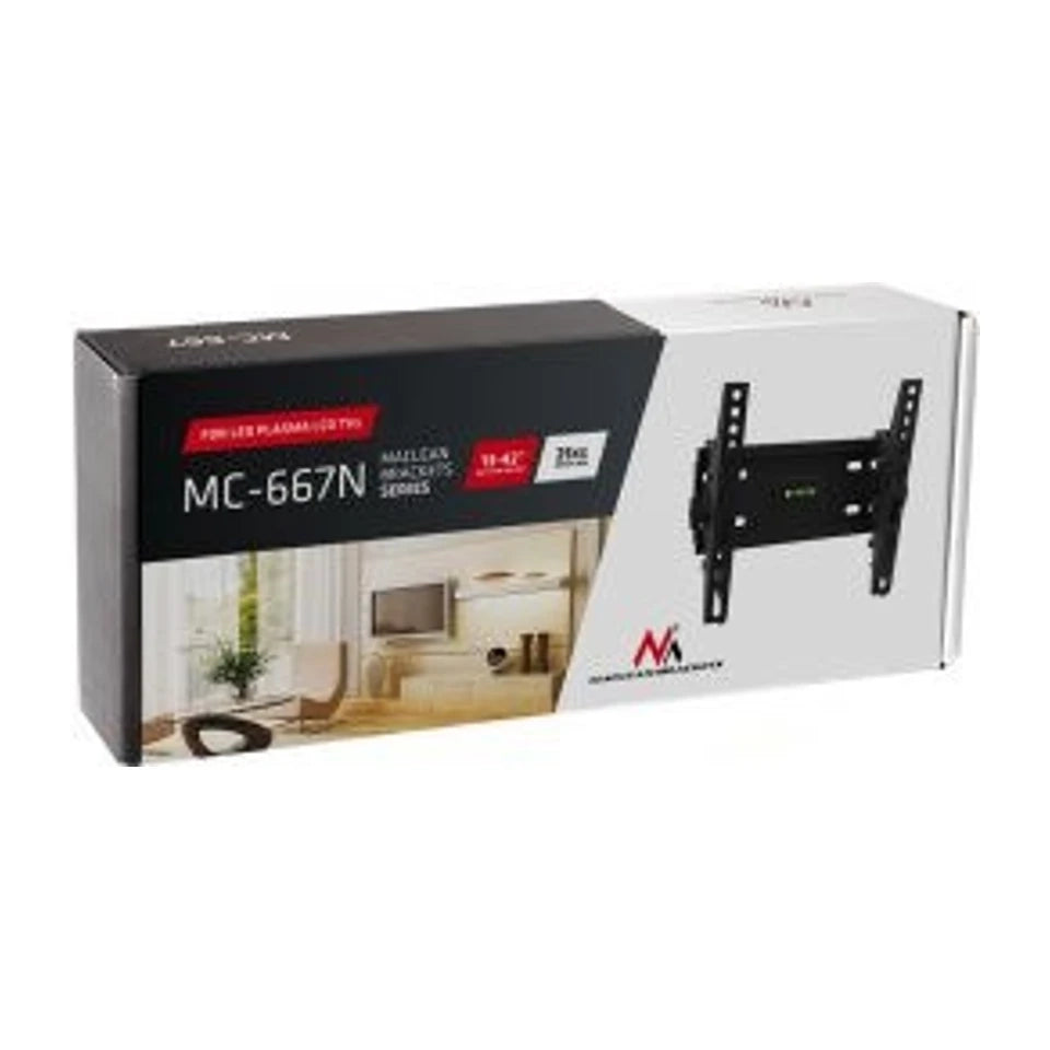 Supporto TV Maclean MC-667 106,7 cm (42") Nero