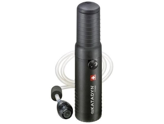 KATADYN 8017685 Combi Filtro Acqua con Filtrazione in Ceramica 0.2 micron e Carbone Attivo Flusso 1 L-min colore Nero