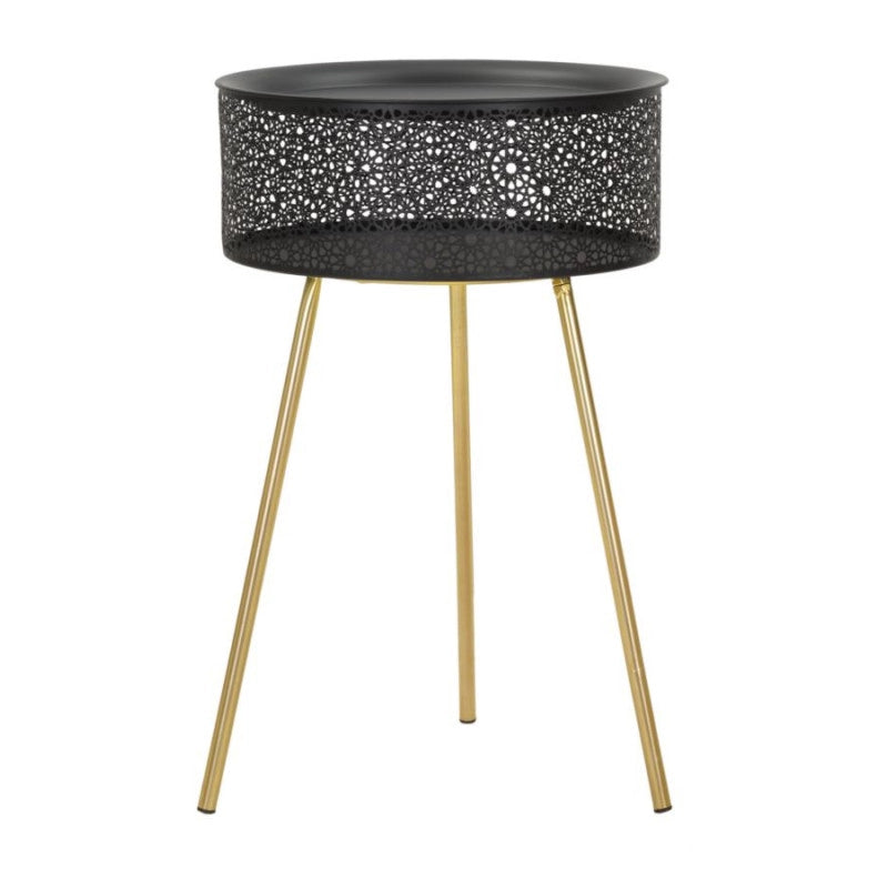 Tavolinetto Blacky cm ø 40x65