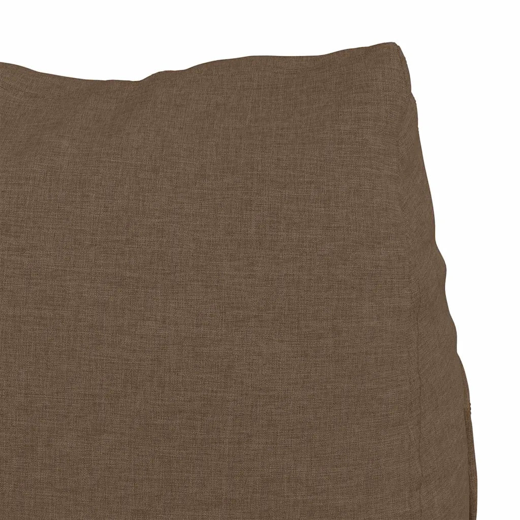 Cuscino per Schiena Marrone 45 x 20 x 35 cm Tessuto 42015006