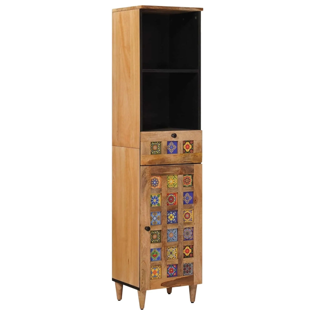 Set di mobili per il bagno con cassetto 3 pcs Naturale 3310097