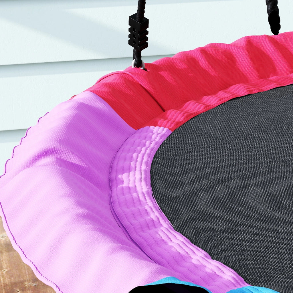 Altalena Nido per Bambini ¨C Minimal ¨C Multicolore 100x100x180 cm
