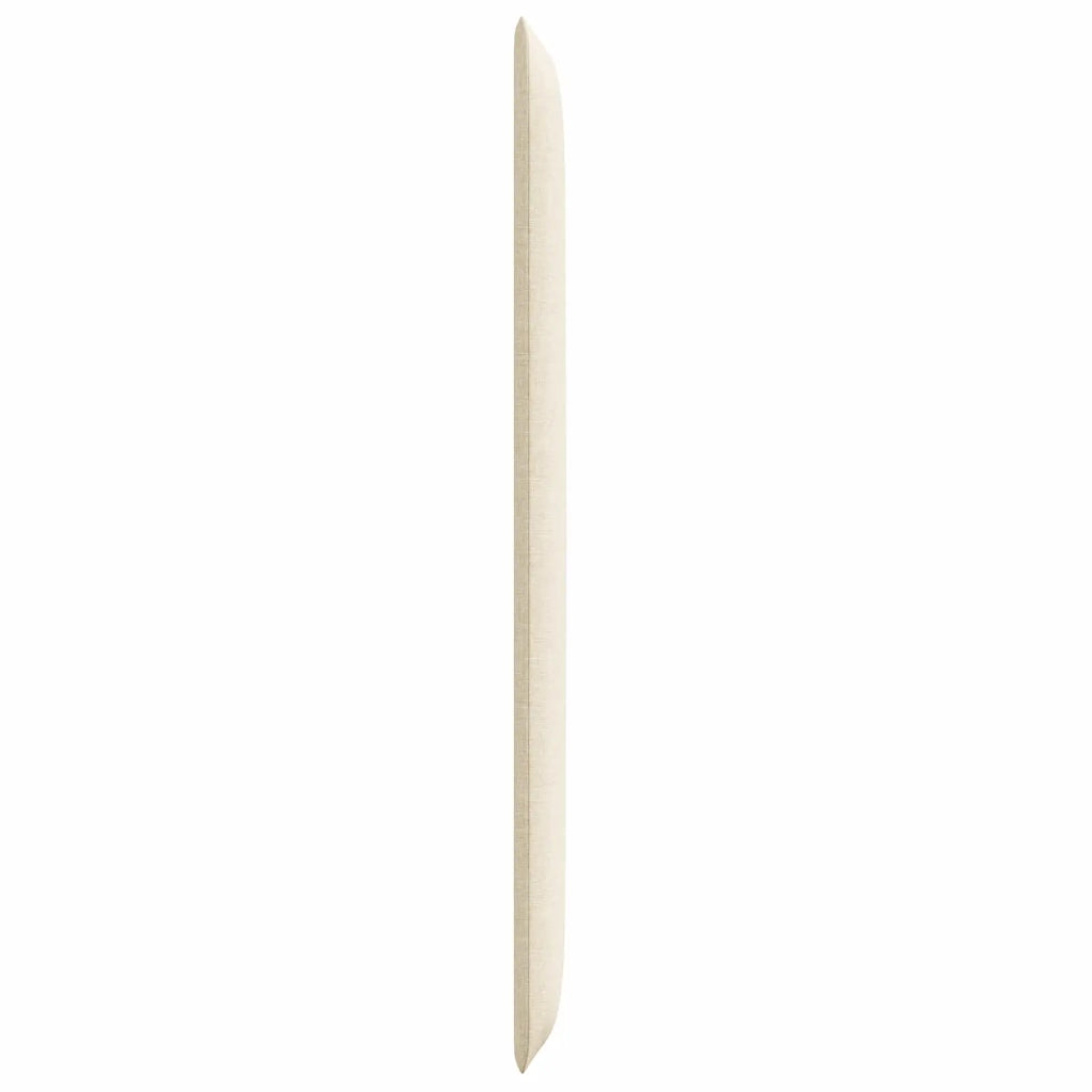 Orecchia della Testata Crema 80 x 16 x 4 cm Tessuto 346601