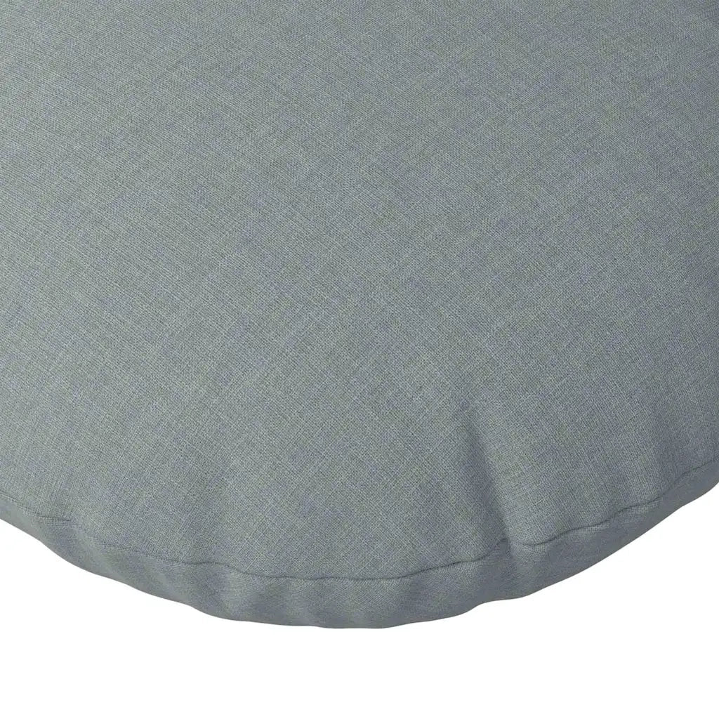 Cuscini per Seduta 2 pcs Grigio chiaro Ø30 x 13 cm Tessuto 42014083