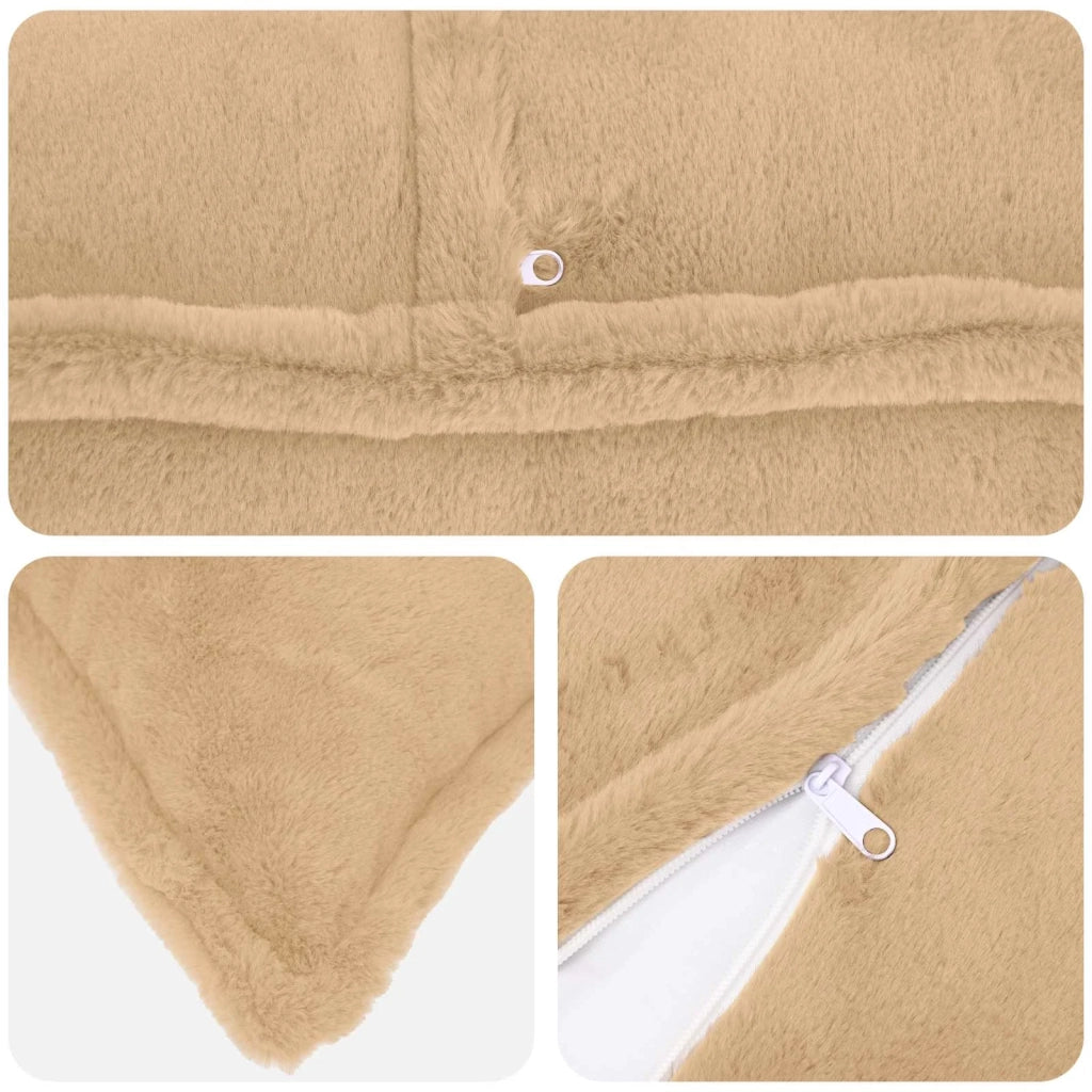 Federa 6 pcs HOUTEN Crema 30 x 30 cm 916010