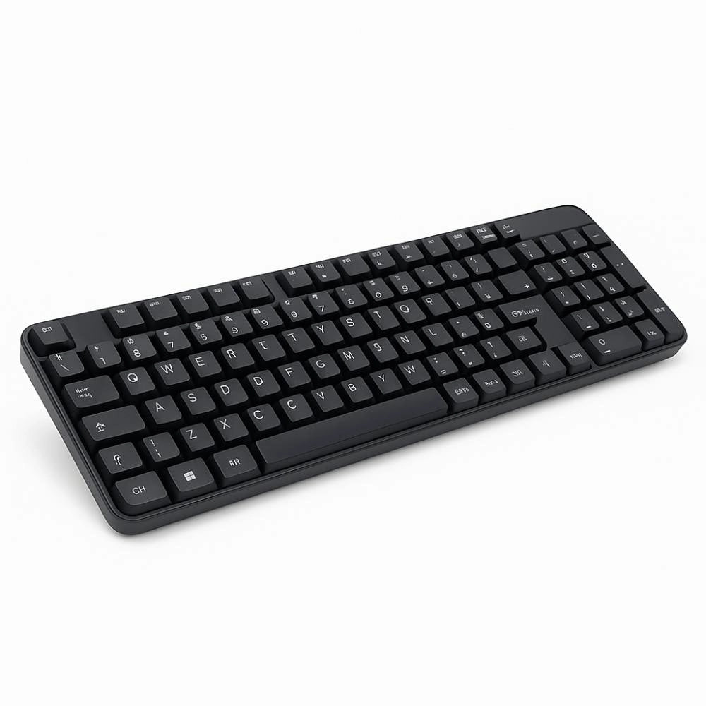 Mach power kit tastiera e mouse wireless full size 1600dpi nero