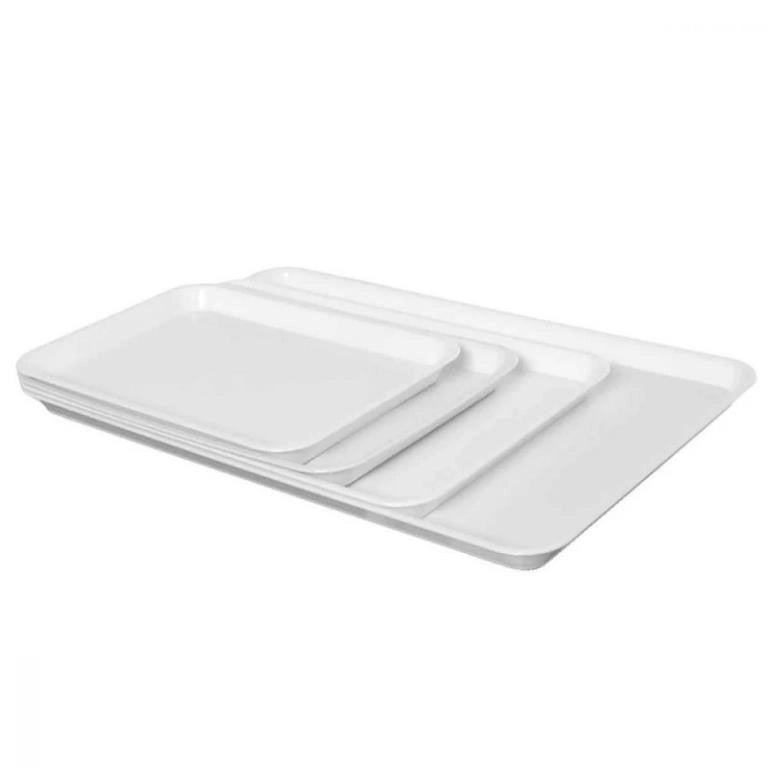 Set 5 Pezzi Vassoio Esposizione Paperino Bianco 43 x 53 cm