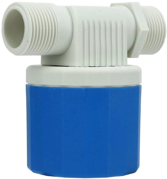 Serbatoio acqua - Valvola galleggiante - Nylon Food Grade - Ingresso automatico - 3/4 pollici - Regolatore di livello acqua - Adatto per serbatoi solari