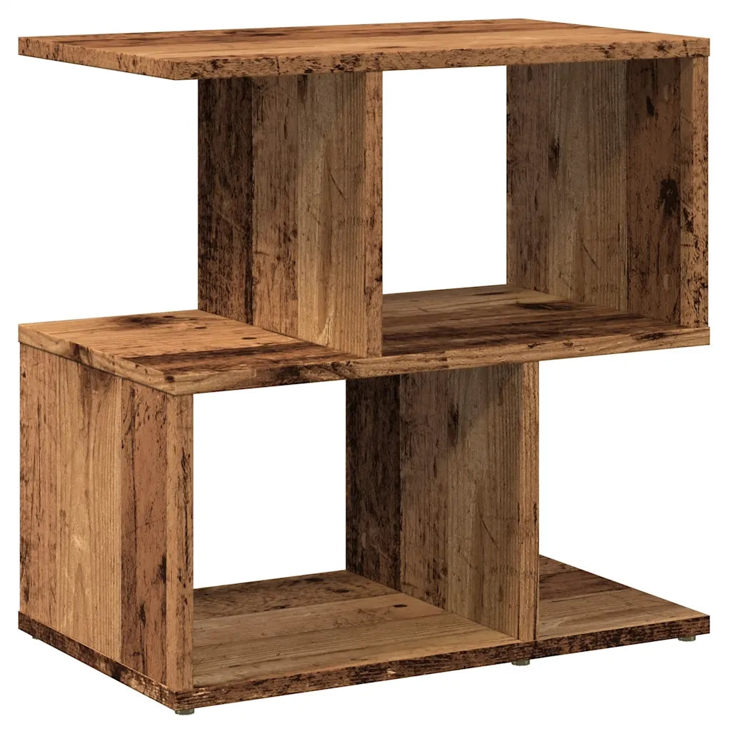 Comodini 2 pz in Legno Vecchio 50x30x51,5 cm Legno Multistrato 856535