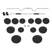 Set Bilanciere Curl e Manubri con Dischi 60 kg 3145026