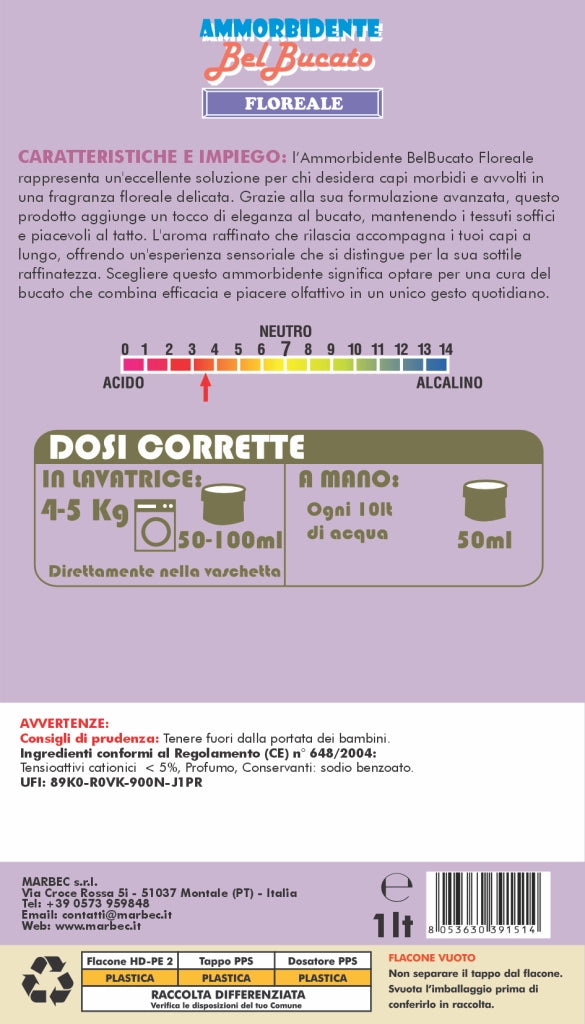AMMORBIDENTE BelBucato Floreale 1LT