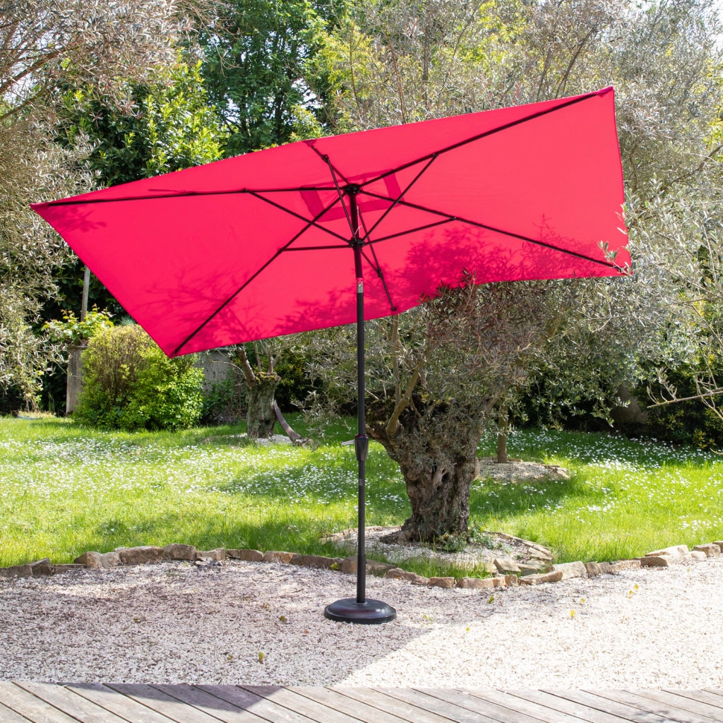HAPUNAOmbrello diritto rettangolare 2x3m fucsia