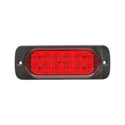 Lampada laterale LED rossa, 115 mm, 12V-24V, Breckner Germany.
