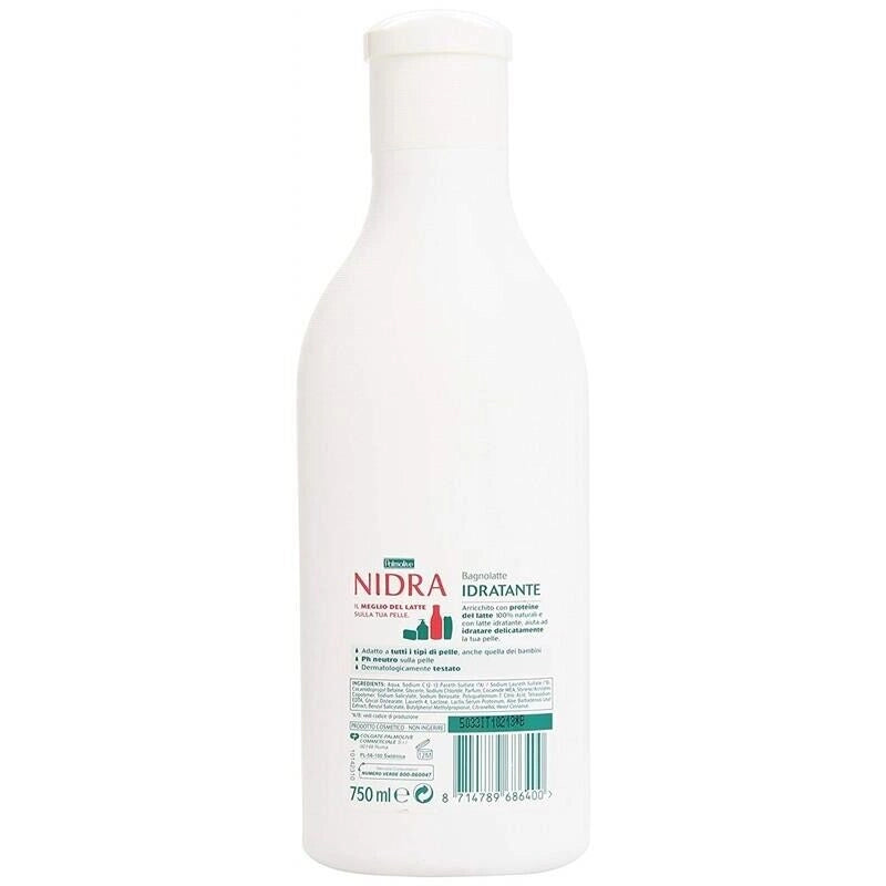 PALMOLIVE NIDRA BAGNO LATTE IDRATANTE 750 ML