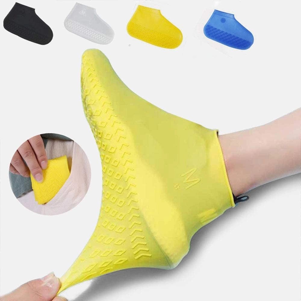 Trade Shop - Copri Scarpe Impermeabile In Silicone Antiscivolo Copriscarpe Lavabili Copertura -    M