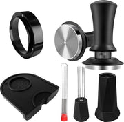 Impastatore - 5 accessori per impastare caffè inclusi impastatore - 51 mm aghi - set di aghi di ricambio - set di dosatori - 51 mm impastatore per caffè - per baristi principianti e esperti