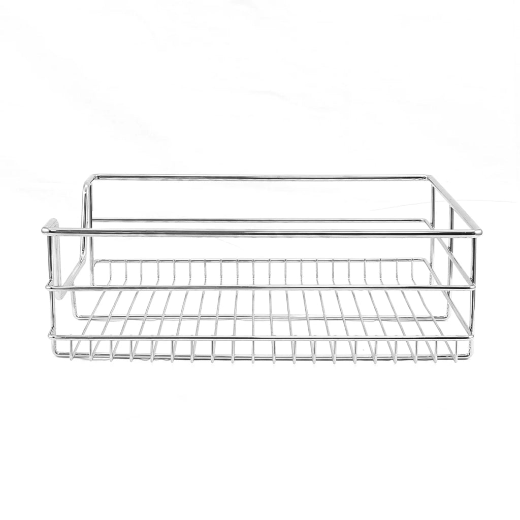 Tirare Fuori Cestini in Acciaio da Cucina Cestelli Organizzazione Credenza da 60cm