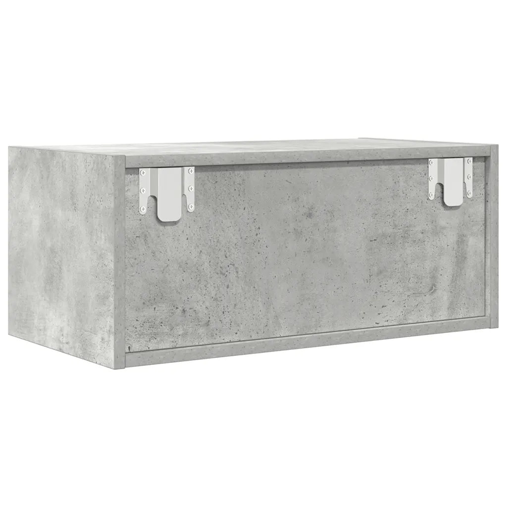 Mobile per TV | Armadietto TV | Mobile Porta TV Grigio Cemento 60x31x25,5 cm Legno Multistrato