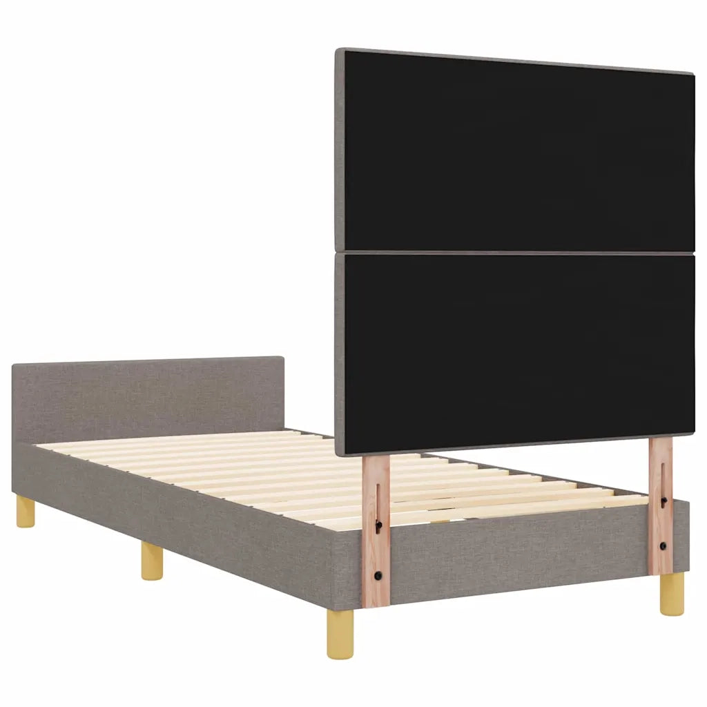 Struttura del letto con testiera Talpa 80 x 200 cm Tessuto 3344687