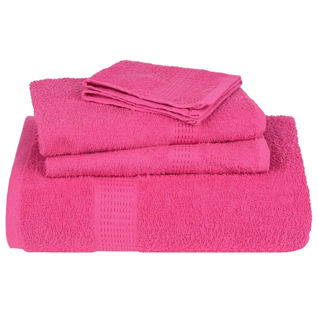 Set di asciugamani 8 pezzi FROGN Rosa 360 g/m² 137077