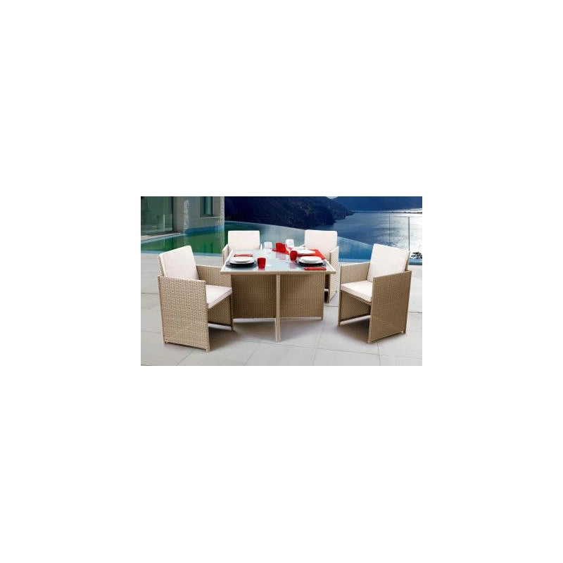 SALOTTO ARENA MARRONE, SET 5 PEZZI, CASACOLLECTION