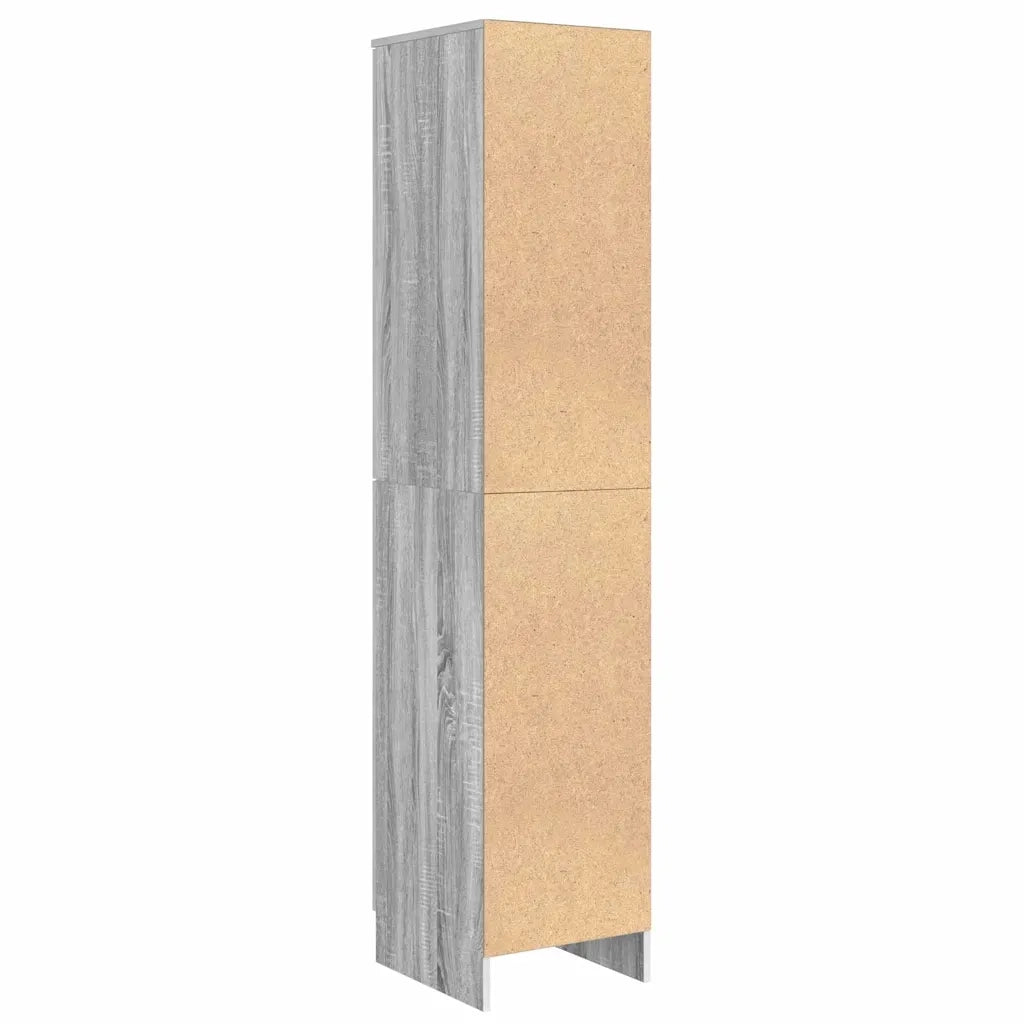 Credenza Grigio Sonoma 35 x 39 x 168 cm 869335