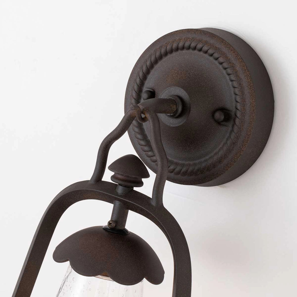 Applique esterna bronzo antico E27 60W Miners Elstead