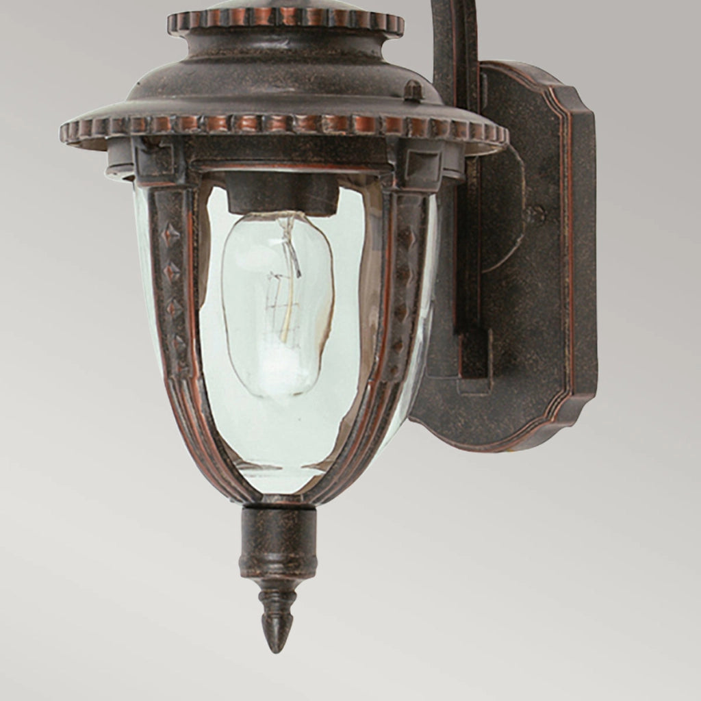 Applique esterna St Louis Elstead bronzo E27 IP44