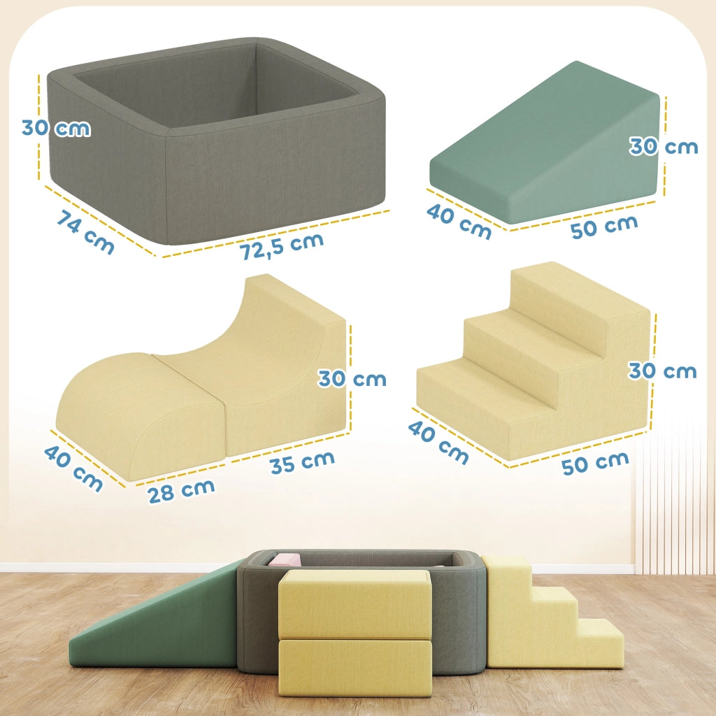 Blocchi di Schiuma per Bambini ¨C Minimal ¨C Multicolore