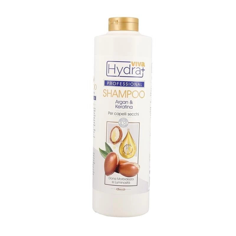 HYDRA VIVA+ SHAMPOO CAPELLI SECCHI CON OLIO DI ARGAN FORMATO 1 LT ANALLERGICO