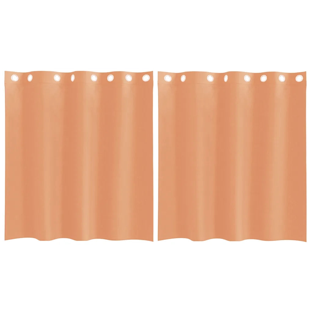 Tende in Voile con Occhielli 2 pz Terracotta 4102137