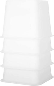 Kit di sollevamento per letto, sedie e altri mobili, composto da 4 pezzi, per sollevamento e elevazione.