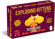 Exploding Kittens PARTY PACK  -Carte da Gioco ? Party Game Rapido ? 2-10 Giocatori ? Edizione in Italiano, Asmodee, Eta