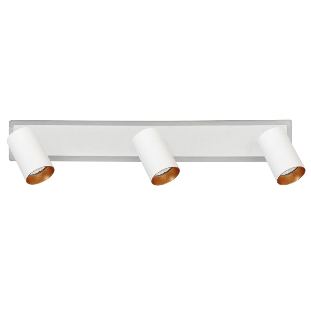 Applique moderna bianca 3xGU10 +LED CCT Parma Prestige