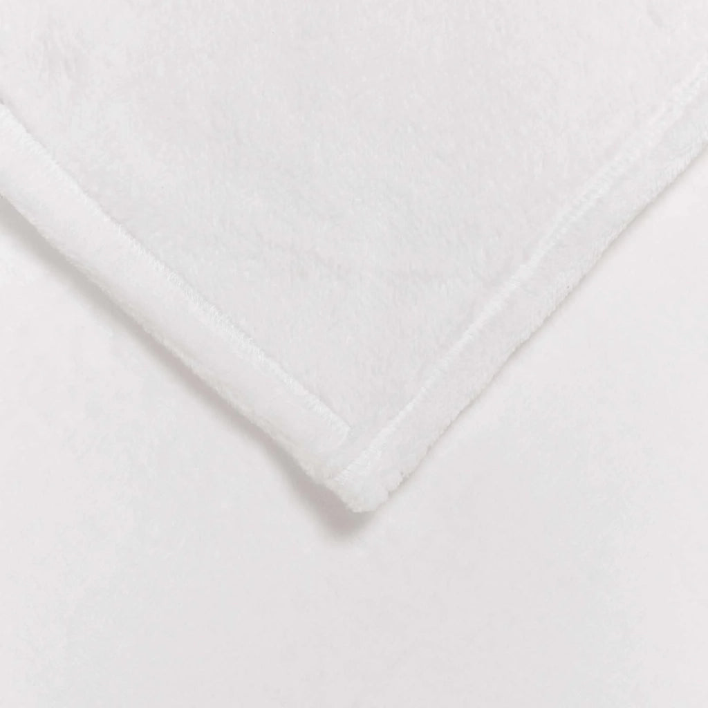 Coperte da Pile 6 pcs Bianco 240 x 270 cm Panno