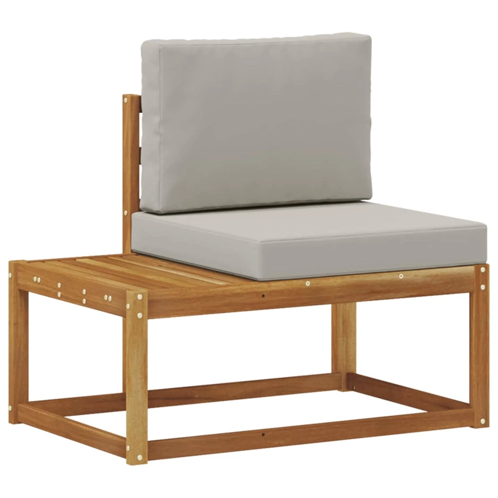 Set di divani da esterno con cuscino 2 pcs Naturale 3366939