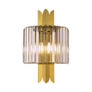 Applique glamour oro cristallo Margot 2xE14 Milagro