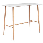 Set da Bar 5 pz Bianco e Grigio 3057439