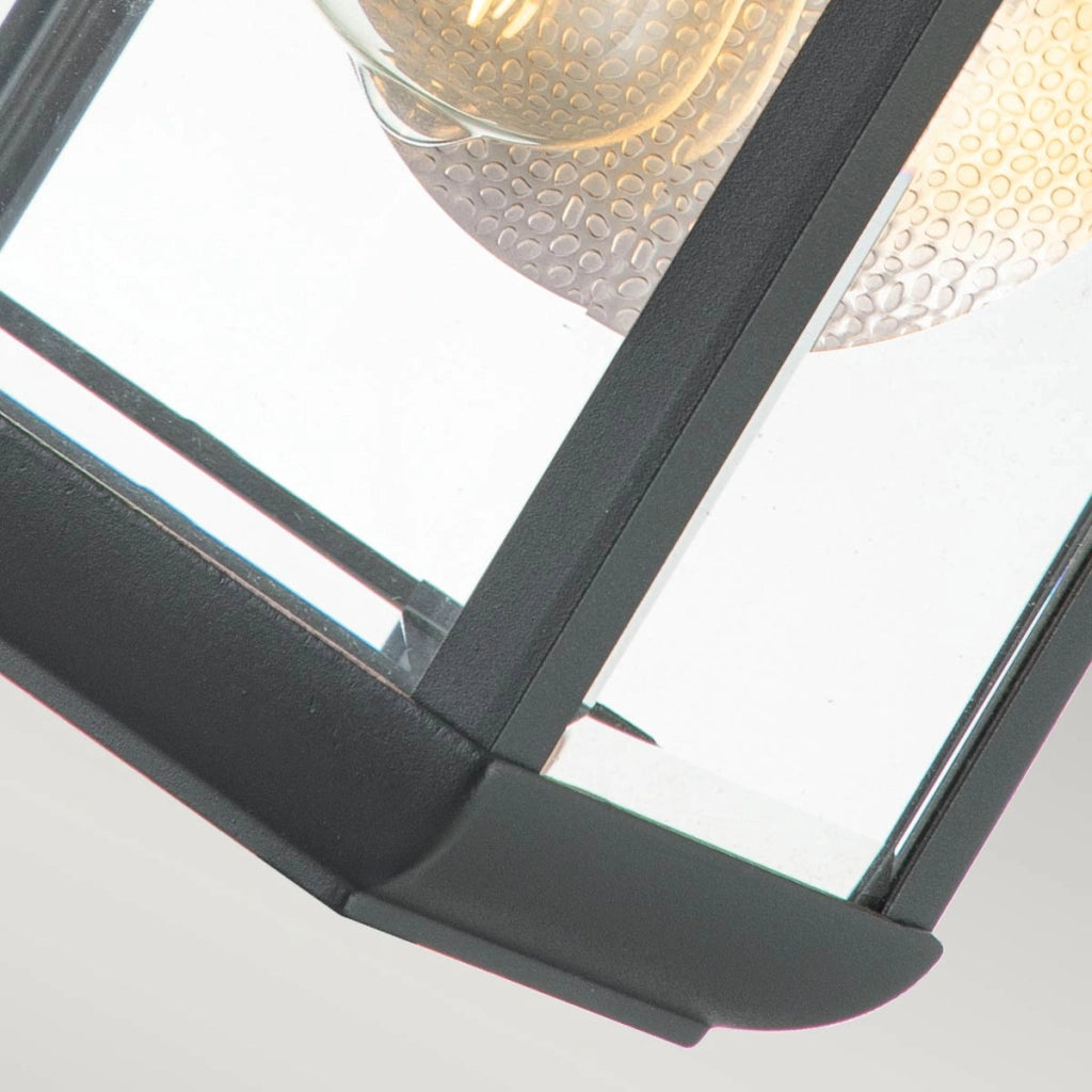 Applique esterna Byron grafite E27 60W IP44 Quoizel