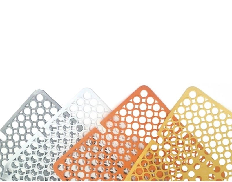 Set 3 Pezzi Tappeti per Lavello Classic Argento Bama