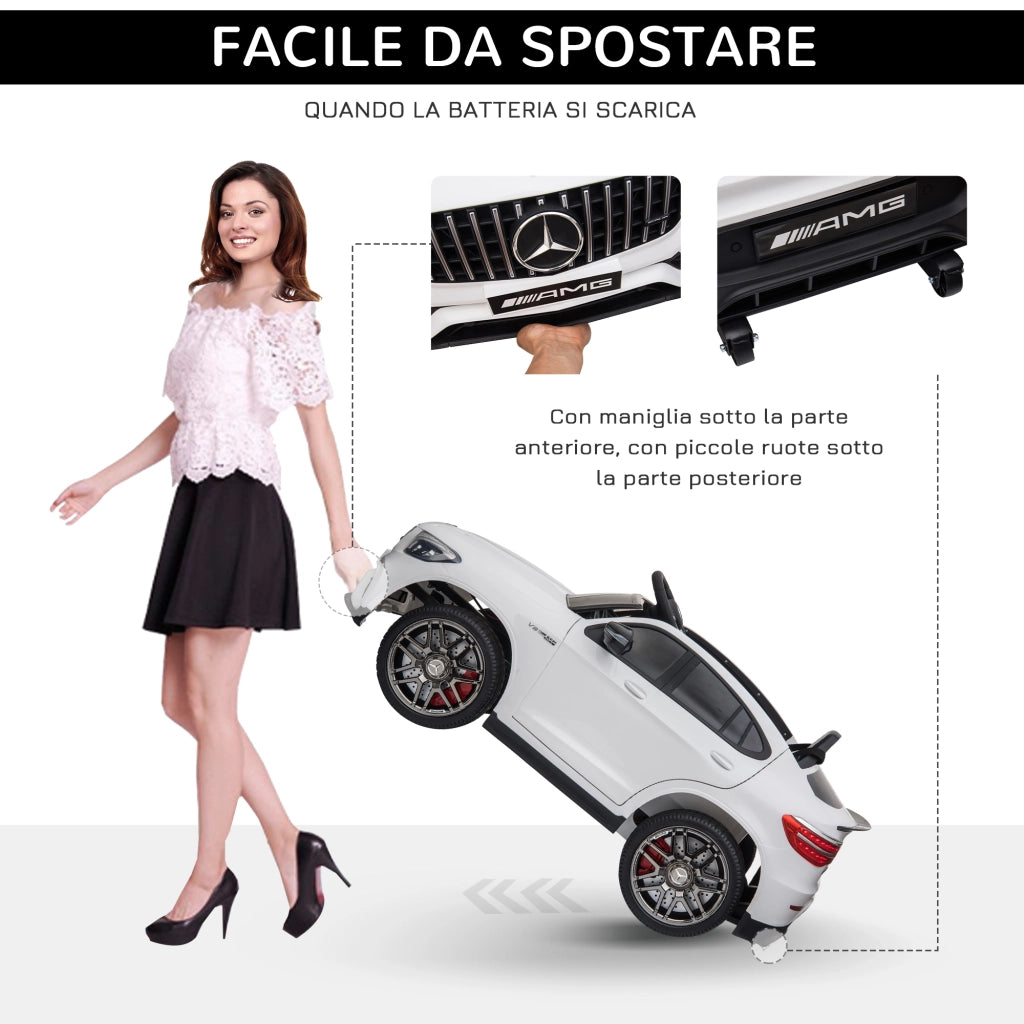 Automobile Giocattolo Elettrica per Bambini ¨C Minimal ¨C Bianco
