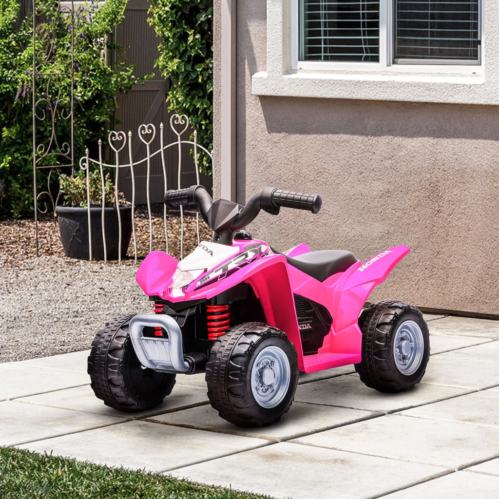 Quad Elettrico per Bambini con Luci LED ¨C Minimal ¨C Rosa 65.5x38.5x43.5 cm